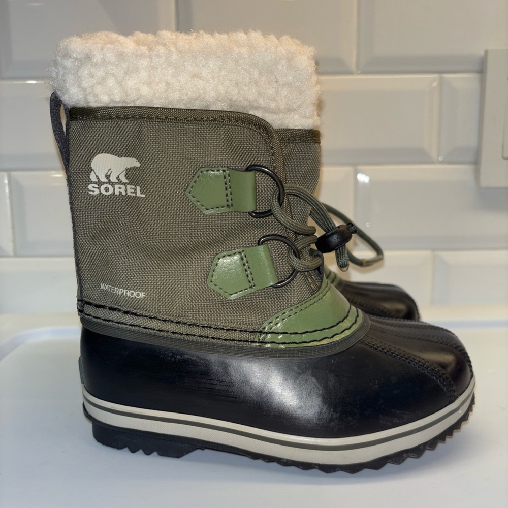 Sorel YOOT PAC™ Nylon Children's Waterproof Boot Size 11 Kids $90